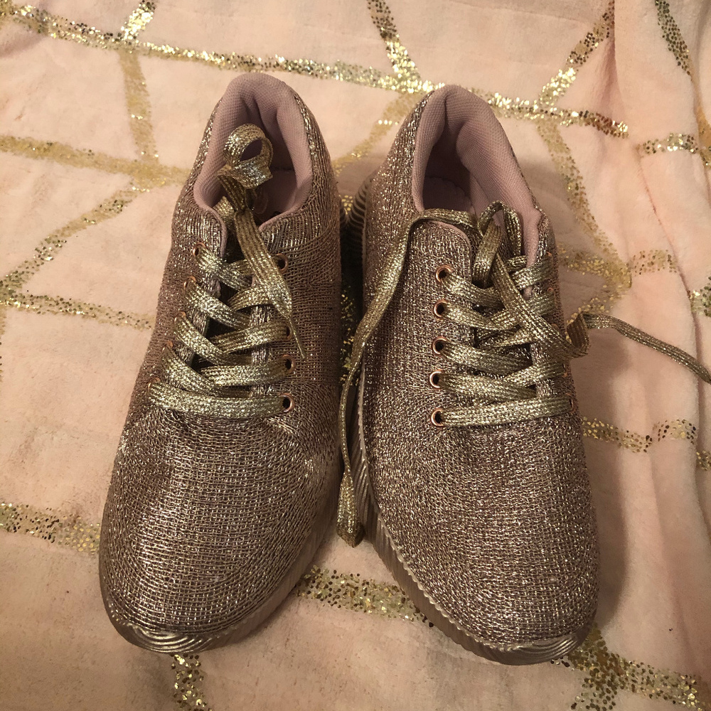 ROSE GOLD SNEAKERS